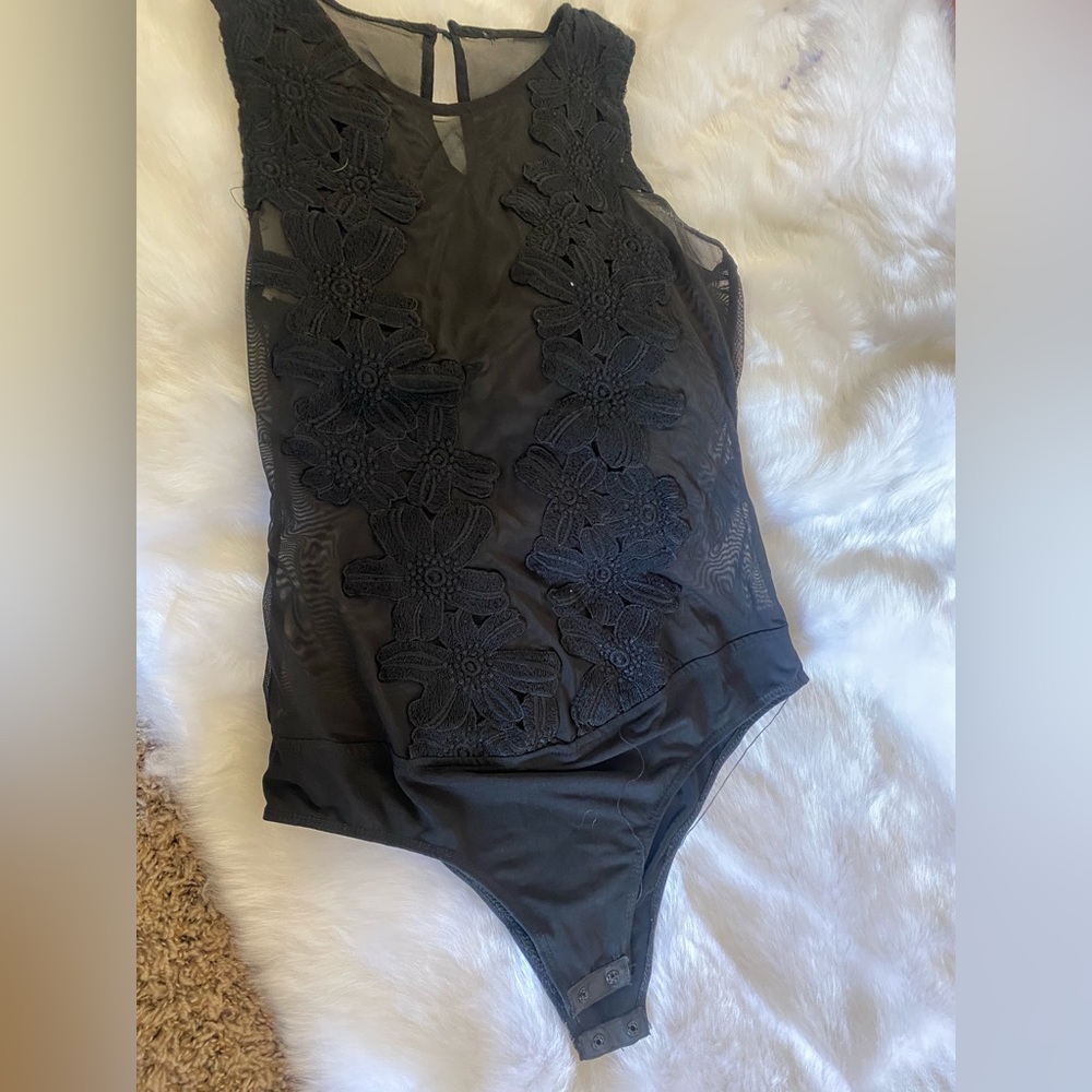 See through bodysuit